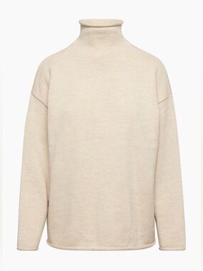 NEW Aritzia Group Babaton Memoir Extra-fine merino wool turtleneck sweater